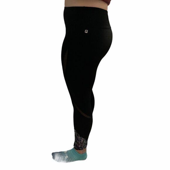 Fabletics Black Athletic Leggings in Medium‎ - Picture 3 of 13